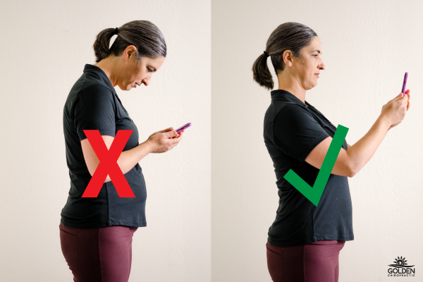 Dr.-Goldi-demonstrates-the-right-way-and-wrong-way-to-hold-your-phone